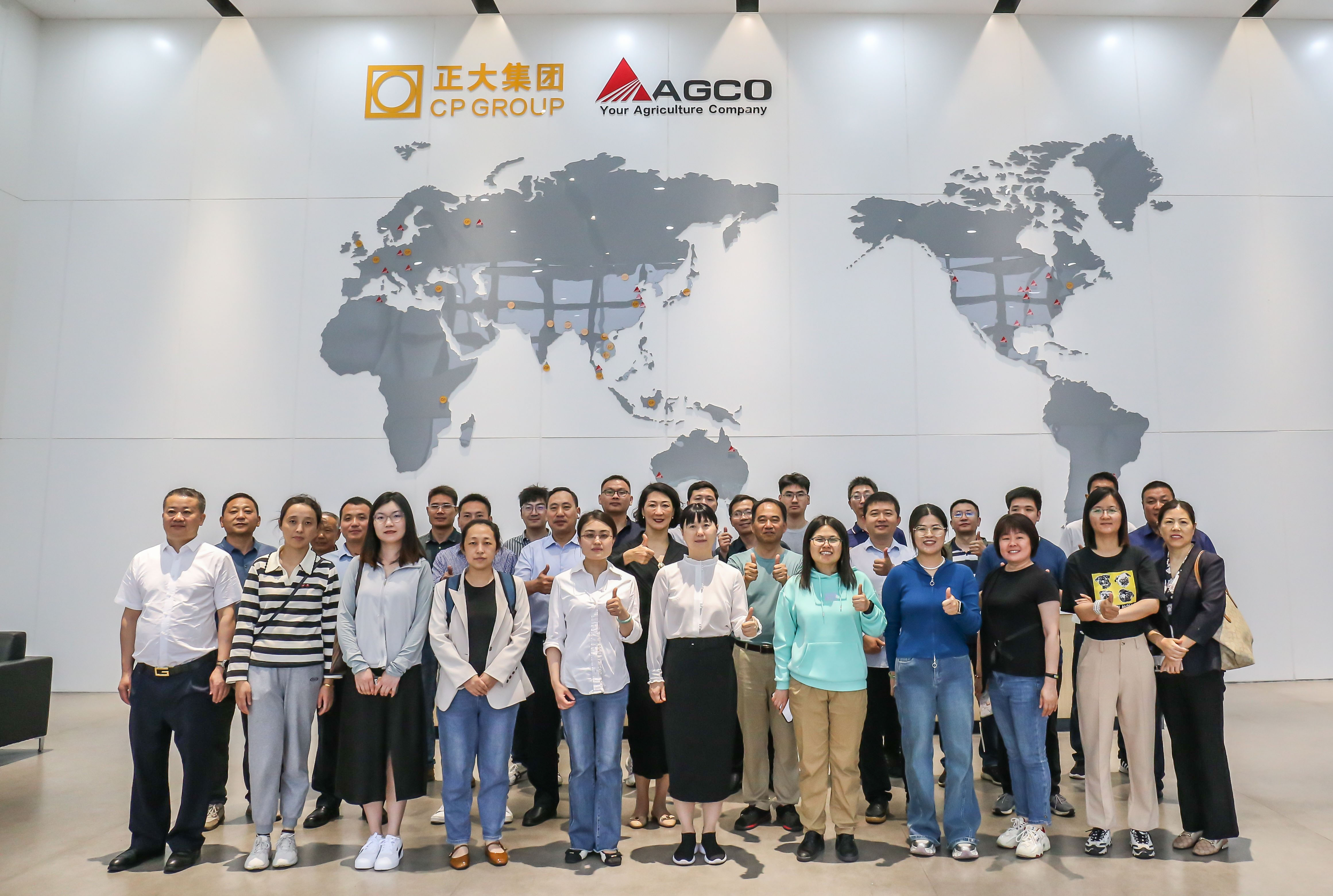 Jiangsu Modern Agricultural (Hog) Industry Technology System Entered CP M&E Group